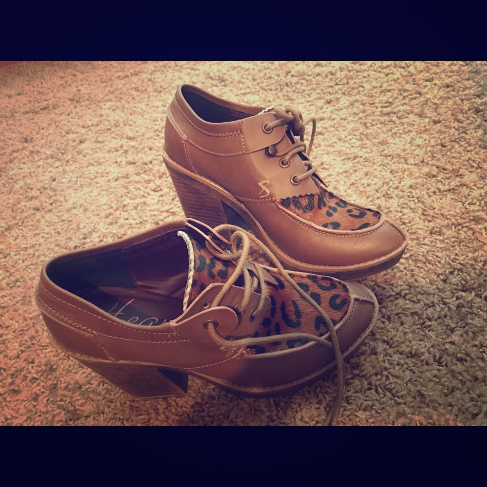 Brown shoes